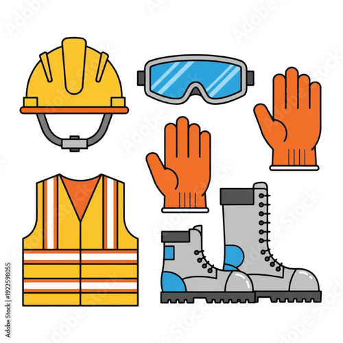 Personal Protective Equipment for Construction Workers.