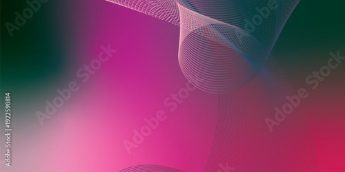 Dark noisy textured background with vibrant red, Pink, DeepPink and DarkSlateGray abstract glowing gradient waves with soft blur effect for modern header poster and banner cover design
