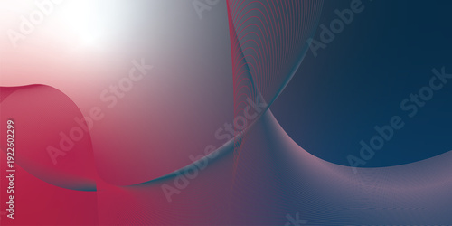 Dark noisy textured background with vibrant red, Pink, DeepPink and DarkSlateGray abstract glowing gradient waves with soft blur effect for modern header poster and banner cover design