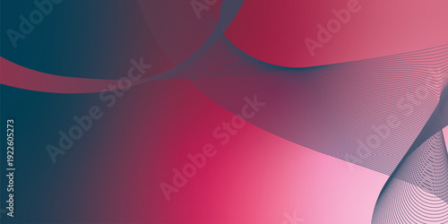 Dark noisy textured background with vibrant red, Pink, DeepPink and DarkSlateGray abstract glowing gradient waves with soft blur effect for modern header poster and banner cover design