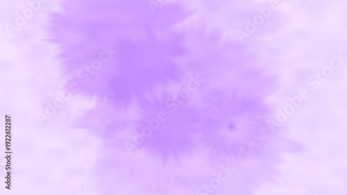 Abstract art depicting motion with vibrant purple background patterns
