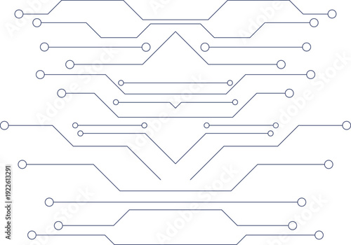 Abstract Technology Circuit Board Background