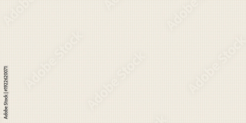 Beige linen seamless texture. Light neutral canvas repeating background. Sackcloth fabric material wallpaper. Rough hessian textile. Rustic woven burlap surface backdrop. Vector craft organic cotton