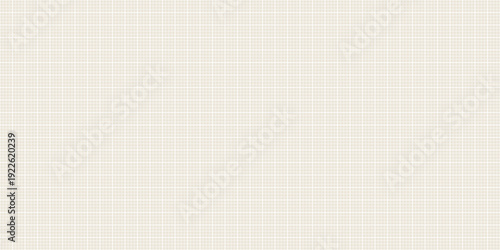 Beige linen seamless texture. Light neutral canvas repeating background. Sackcloth fabric material wallpaper. Rough hessian textile. Rustic woven burlap surface backdrop. Vector craft organic cotton