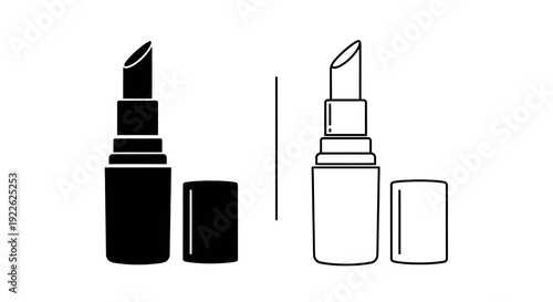 Minimalist perfume bottles design illustration vector art Vector
