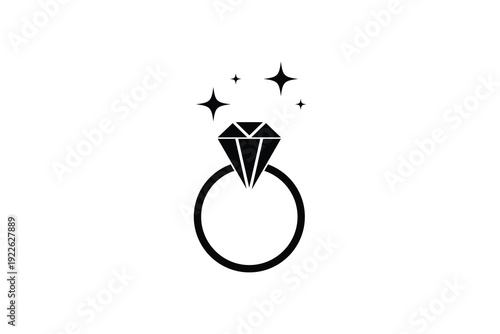 Wedding Ring jewelry Icon,  Jewelry of ring icon, Wedding Rings Icon.