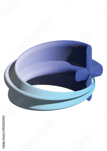 stapler isolated on white background