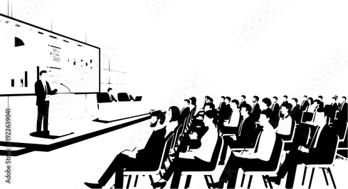 silhouettes of people