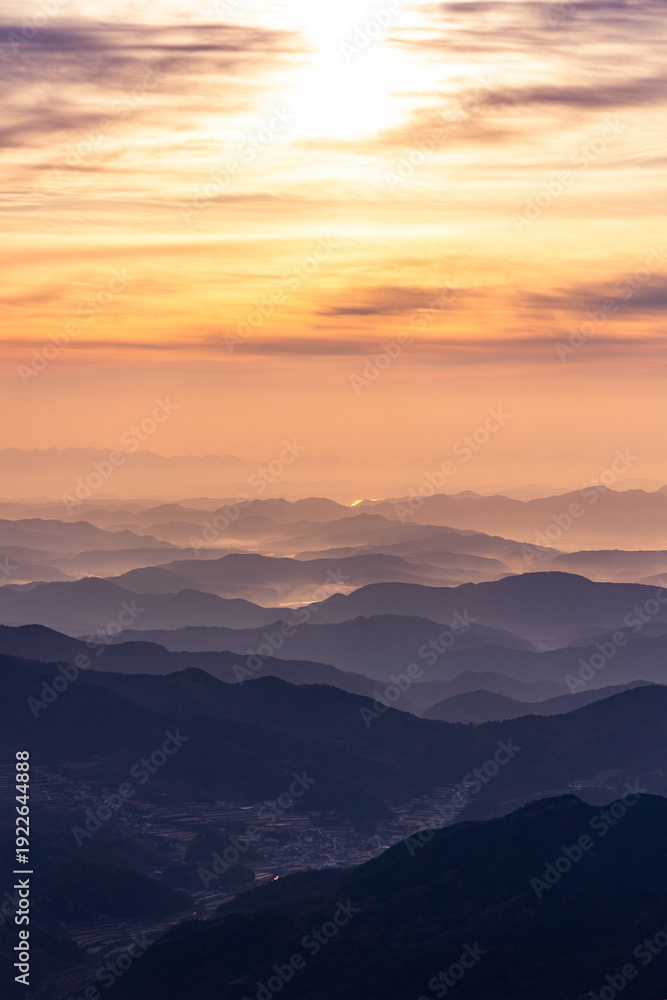 Fototapeta premium Hapcheon Odosan Mountain