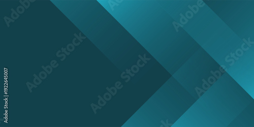 Blue modern abstract wide banner with geometric shapes. Dark blue abstract background. eps 10