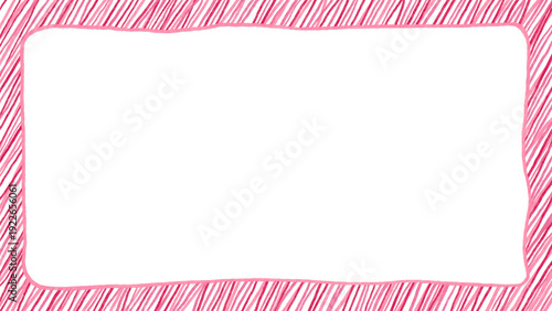 pink and red diagonal lines illustration frame 