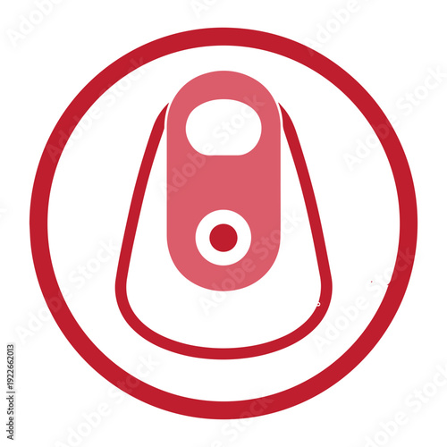 Red soda can icon