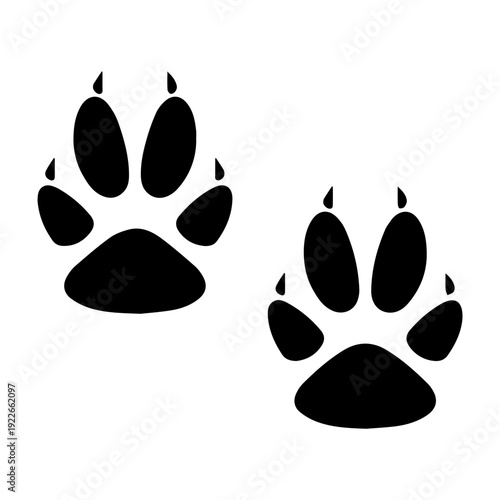 Animal Paw Prints Icon