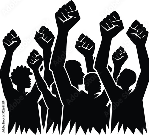 Man with megaphone passionately speaking to a group, conveying urgency and importance in a public gathering or event.