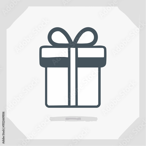 ギフトボックスのアイコン プレゼントイメージ