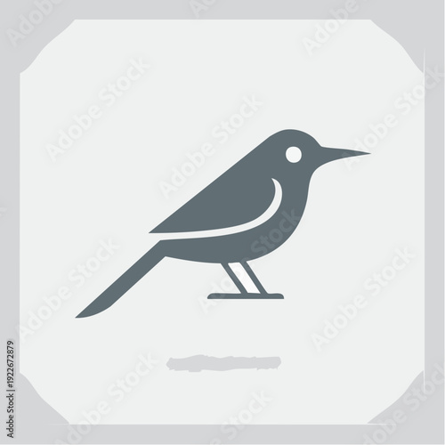 小鳥のアイコン 動物イメージ