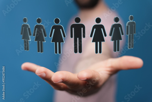 A symbolic image of human f...