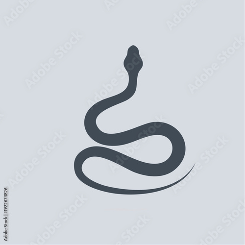 蛇のアイコン 干支シンボル