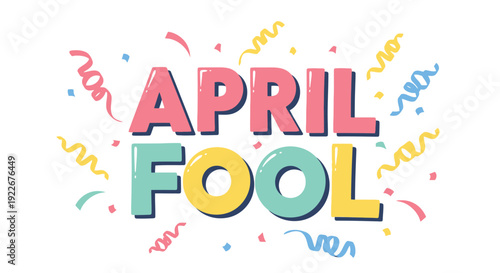 April fool's day celebration text