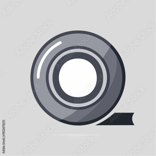 粘着テープロールのアイコン 梱包用品イメージ