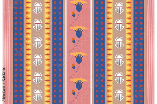 Modern egypt fabric art rug carpet