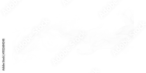 Foto Wisps of ethereal white smoke elegantly dance and swirl against a stark black ba