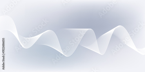 Abstract background with white holographic line pattern in soft pastel colors. Luxury horizontal design, perfect for business banners, prestigious vouchers, and elegant wedding invitations.