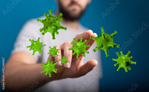 Concept image depicting a h...