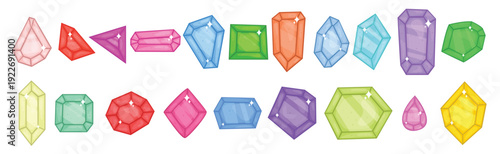  precious stone clipart design illustration