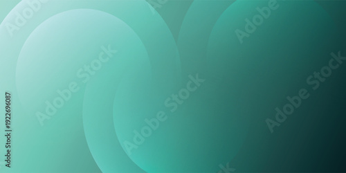 Modern emerald green gradient backdrModern emerald green gradient backdrop with elegant circular shapes and soft shadows eps10op with elegant circular shapes and soft shadows.