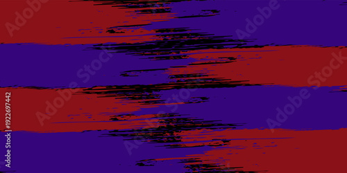 Beautiful modern and natural brush texture in purple and red. Natural and aged look. Barcelona football team (Barça - Culé). eps 10