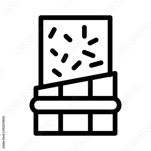 Tempeh icon design illustration