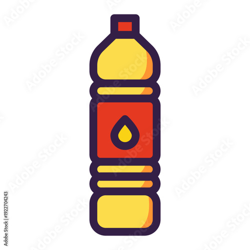 Cooking Oil icon design illustration