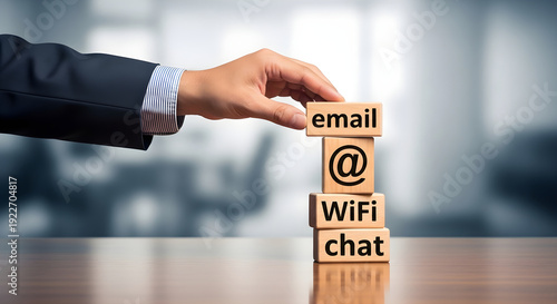 email communication strategies using wifi and online chat for business success achievement methods