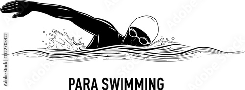 Adaptive sports equipment and disability inclusion icons vector illustration
