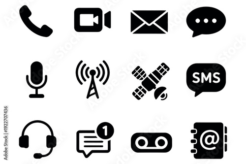 Communication Icons Set