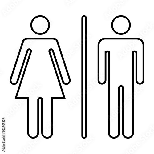 Mann und Frau Icon, Mann und Frau Logo, Mann, Frau