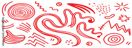 red heart pattern on white background with festive and