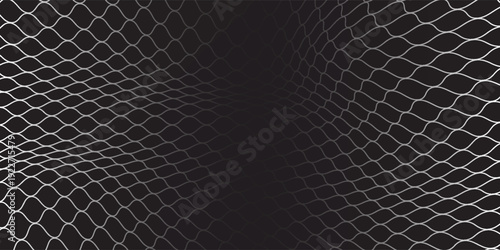 Mesh texture for fishing nets. Seamless pattern for sportswear or soccer goal, volleyball net, basketball hoop, hockey, athletics. Abstract net background for sports