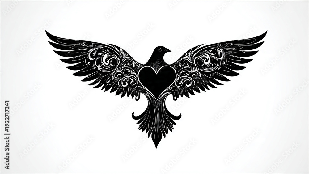 Obraz premium eagle with wings