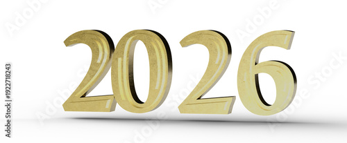 Tableau sur toile Illustration of the year 2026