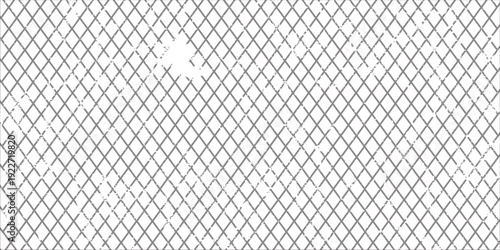 Seamless net pattern with wire mesh and grid texture. Abstract design for soccer, fishing, and sports goals in black and white