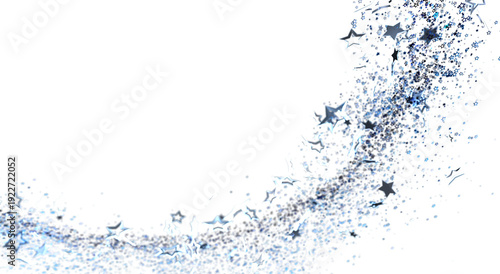 Starry background with star...