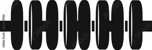 A simple black and white illustration of a mechanical component.