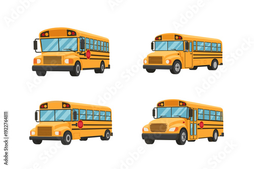 Flower shop icons collection in cartoon style. Set of flower store buildings in different shape and color