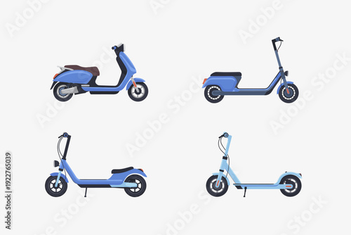 School building collection in cartoon style. Set of school building icons in different shape and color