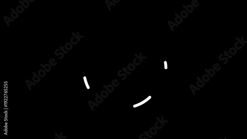 Wallpaper Mural Fireworks Circles and Line Burst Animation with Flat Vector Doodle Style Random Explosion, Pop-Up Line Motion of Modern Firework Celebration, 4K Torontodigital.ca