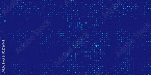 Seamless abstract pattern background with a variety of colored circles.