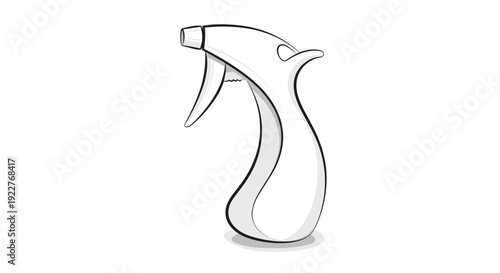 Glass Perfume Atomizer Bottle.