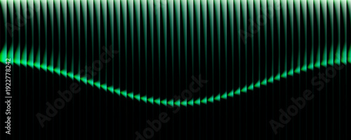 The effect of the ribbed texture of the glass. Abstract neon pattern with superimposed light highlights.  Vector illustration.